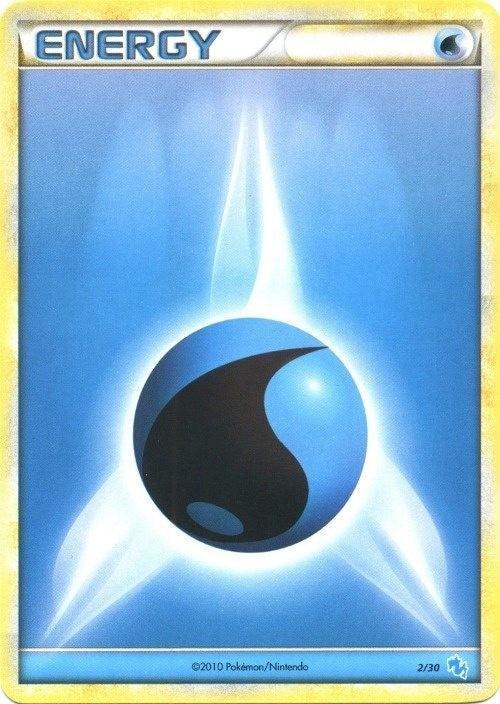 HeartGold & SoulSilver: Trainer Kit - Gyarados, Normal, Promo, Water Water Energy (2/30) [HeartGold & SoulSilver: Trainer Kit - Gyarados] - Trading Card World