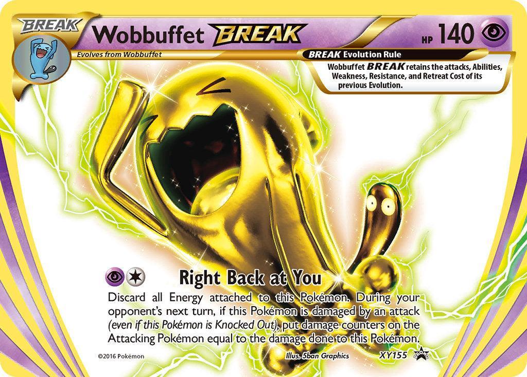 Holofoil, Promo, Psychic, Psychic[×2], XY155, XY: Black Star Promos Wobbuffet BREAK (XY155) [XY: Black Star Promos] - Trading Card World
