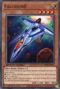 1st Edition, Common, Effect Monster, Light, Machine, Speed Duel: Battle City Box Falchion Beta [SBCB-EN070] Common - Trading Card World