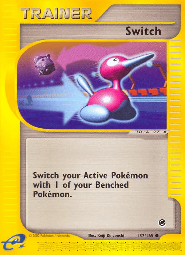 157, Common, Expedition: Base Set, Item, Normal, Reverse Holofoil Switch (157/165) [Expedition: Base Set] - Trading Card World