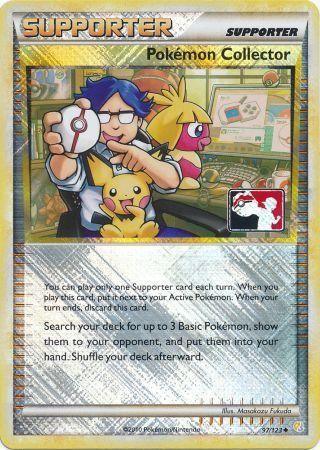 97, HeartGold & SoulSilver: Base Set, Promo, Reverse Holofoil, Supporter Pokemon Collector (97/123) (League Promo) [HeartGold & SoulSilver: Base Set] - Trading Card World