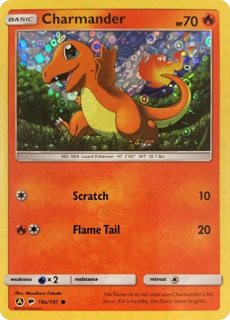 18a, Alternate Art Promos, Fire, Holofoil, Promo, Water[×2] Charmander (18a/147) (General Mills Cereal Foil) [Alternate Art Promos] - Trading Card World