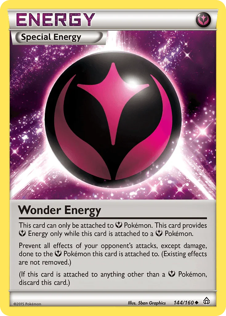144, Normal, Reverse Holofoil, Special Energy, Uncommon, XY: Primal Clash Wonder Energy (144/160) [XY: Primal Clash] - Trading Card World