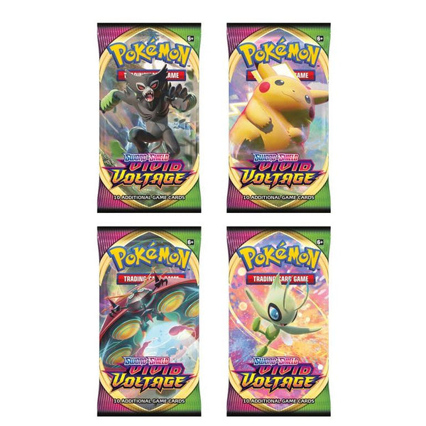 2020 Pokemon Sword & Shield Vivid Voltage Booster Pack – Trading